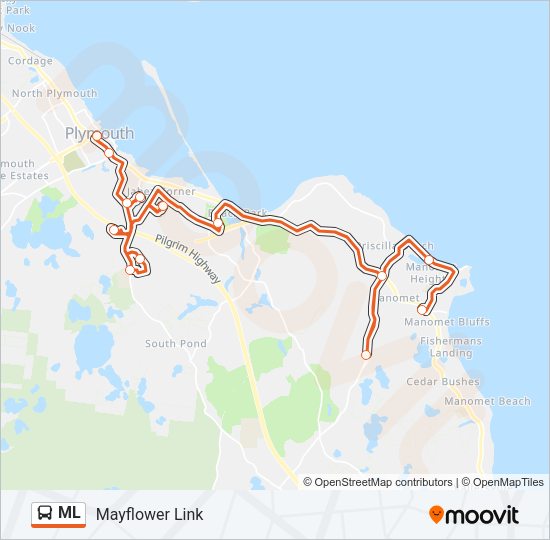 ML Bus Line Map