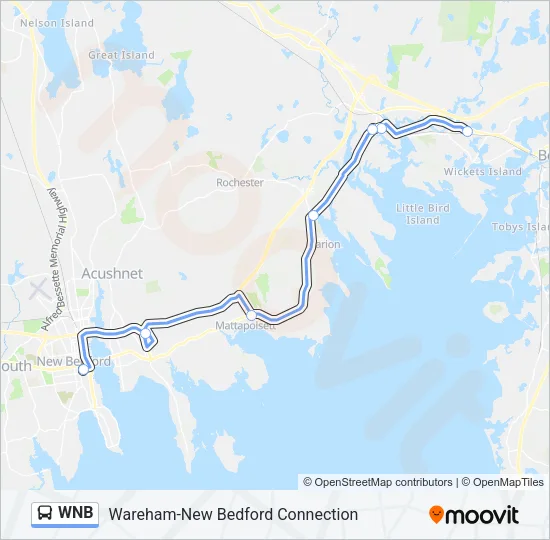 WNB Bus Line Map