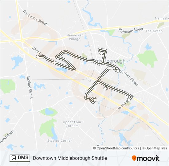 DMS Bus Line Map