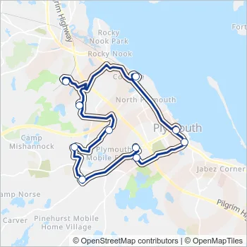 LIB Bus Line Map