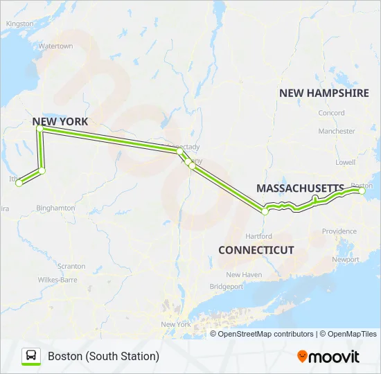FLIXBUS 2691 Bus Line Map