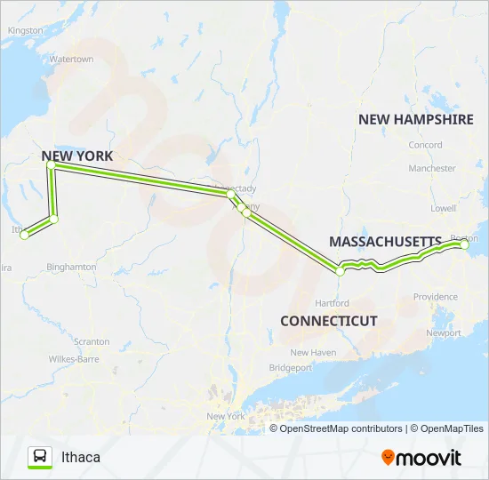 FLIXBUS 2691 Bus Line Map