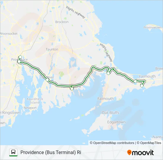 PETER PAN Bus Line Map