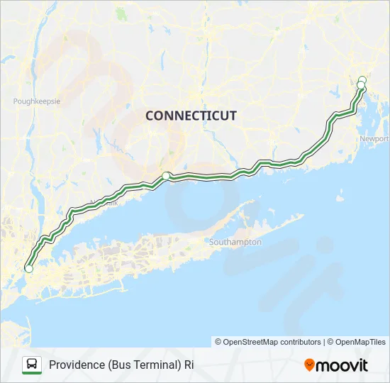 PETER PAN Bus Line Map