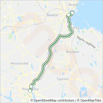 PETER PAN Bus Line Map
