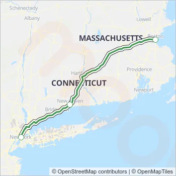 PETER PAN Bus Line Map