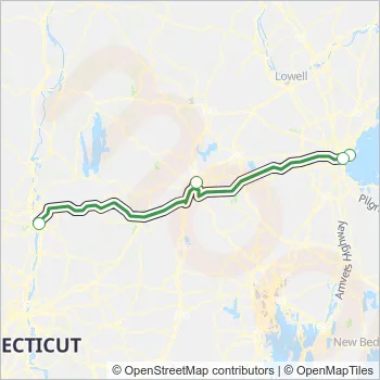 PETER PAN Bus Line Map
