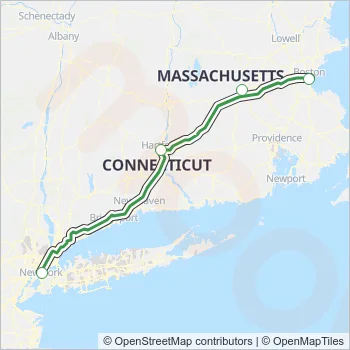 PETER PAN Bus Line Map