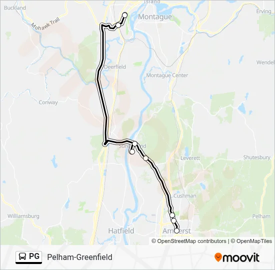 PG Bus Line Map