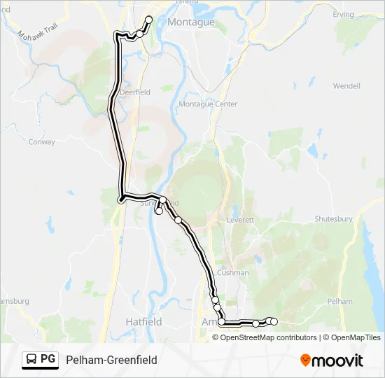 PG Bus Line Map