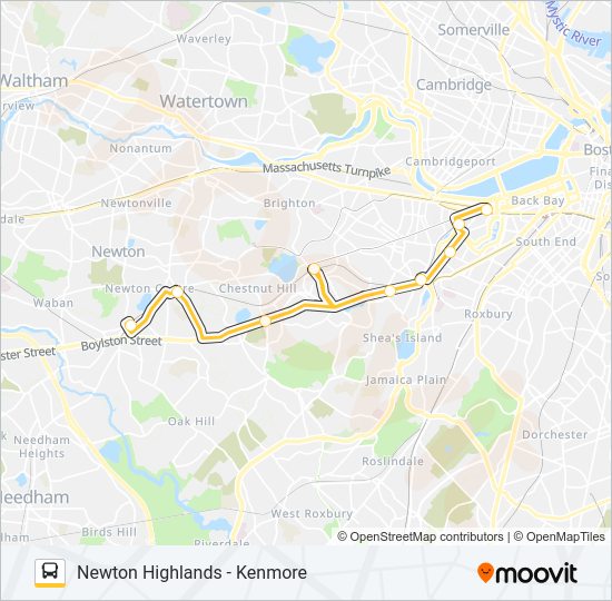 GREEN LINE D SHUTTLE Bus Line Map
