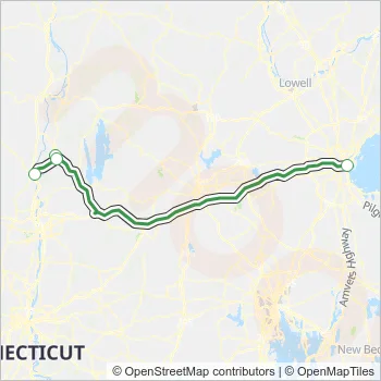 PETER PAN Bus Line Map