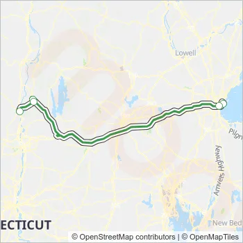 PETER PAN Bus Line Map