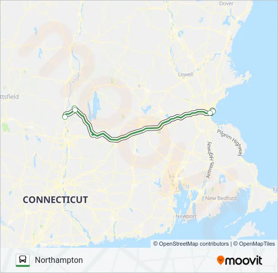 PETER PAN Bus Line Map