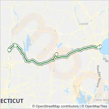 PETER PAN Bus Line Map
