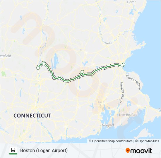 PETER PAN Bus Line Map