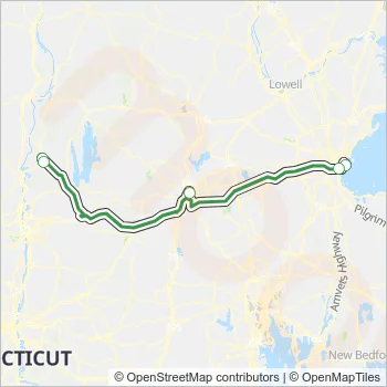 PETER PAN Bus Line Map
