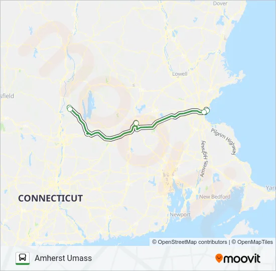 PETER PAN Bus Line Map
