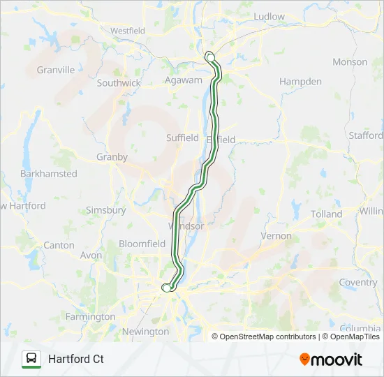 PETER PAN Bus Line Map