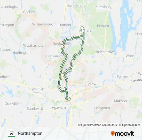 PETER PAN Bus Line Map