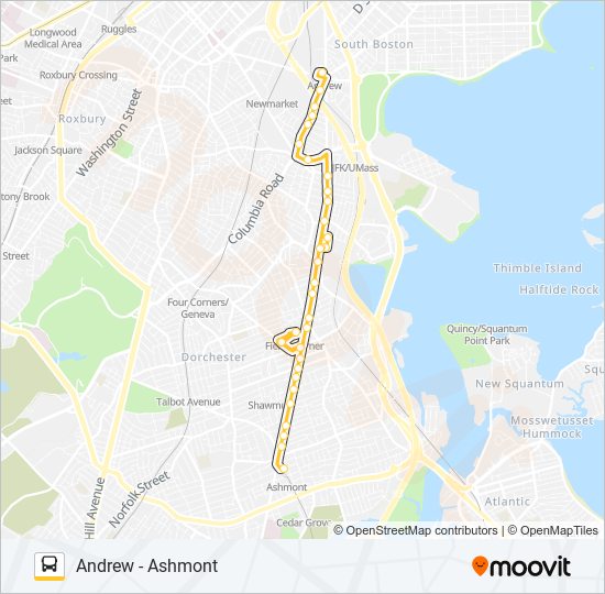 18 Bus Line Map