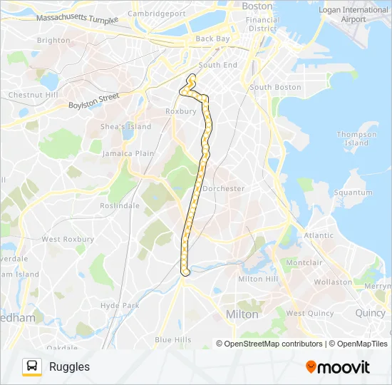 28 Bus Line Map
