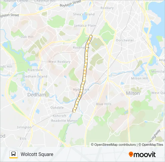 32 Bus Line Map