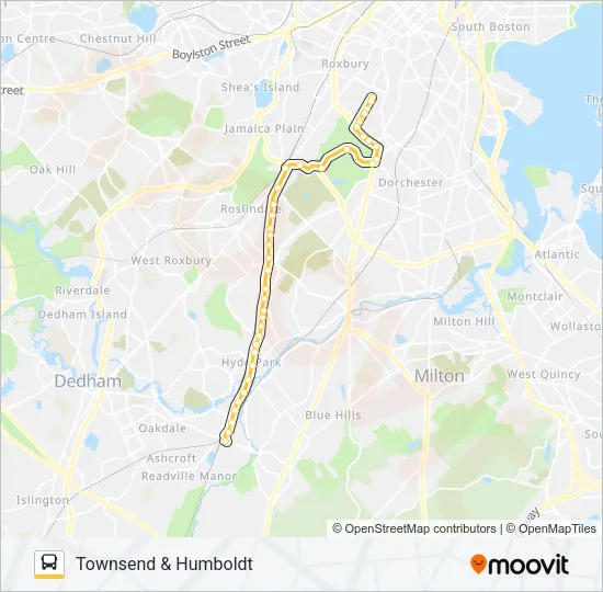 32 Bus Line Map