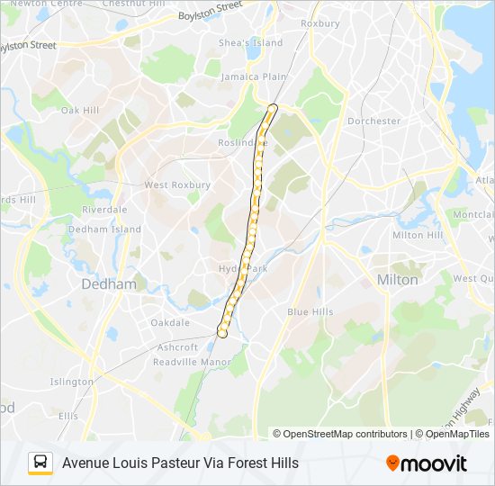 32 bus Line Map