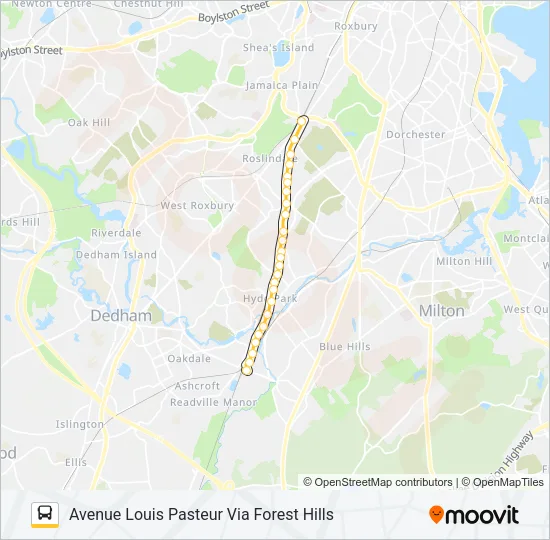 32 Bus Line Map