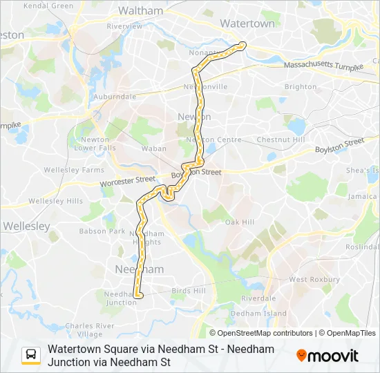 59 Bus Line Map