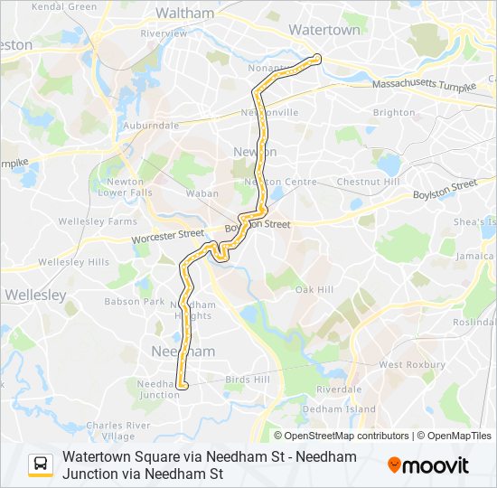 59 bus Line Map