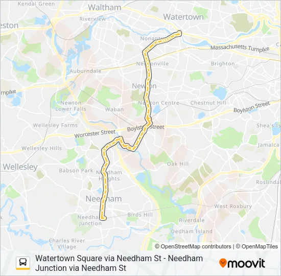 59 Bus Line Map