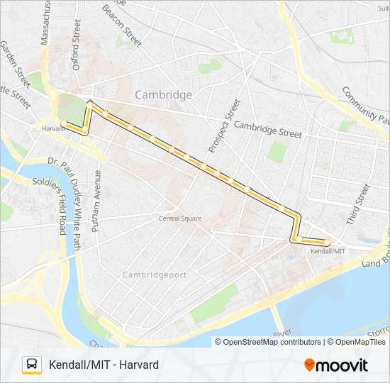 68 Bus Line Map