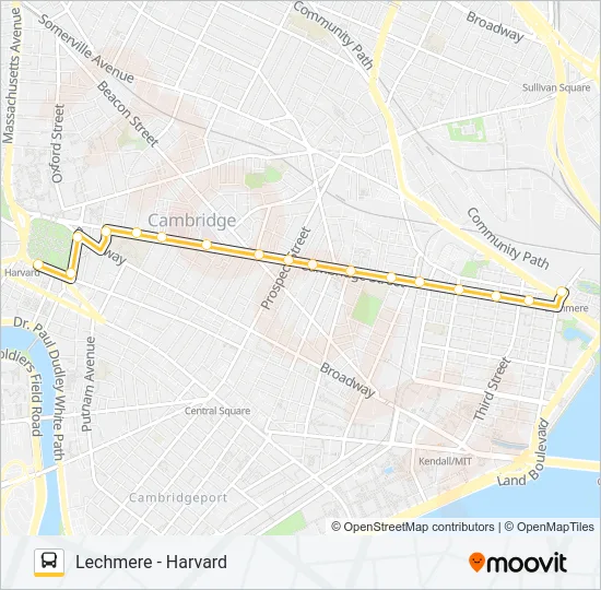 69 Bus Line Map