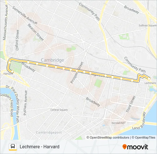 69 Bus Line Map