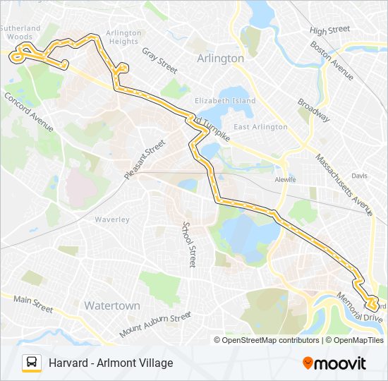 78 bus Line Map