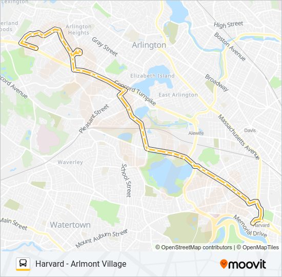 78 Bus Line Map