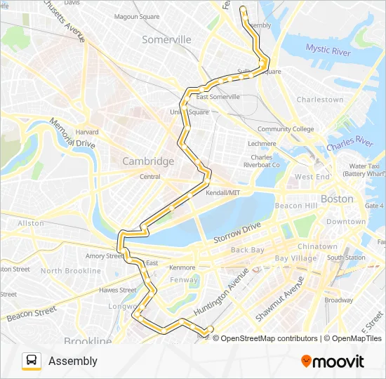 85 Route: Schedules, Stops & Maps - Assembly (Updated)