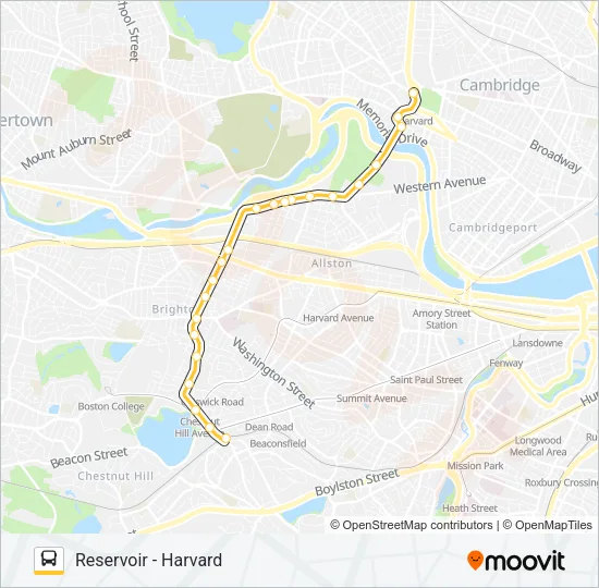86 Bus Line Map