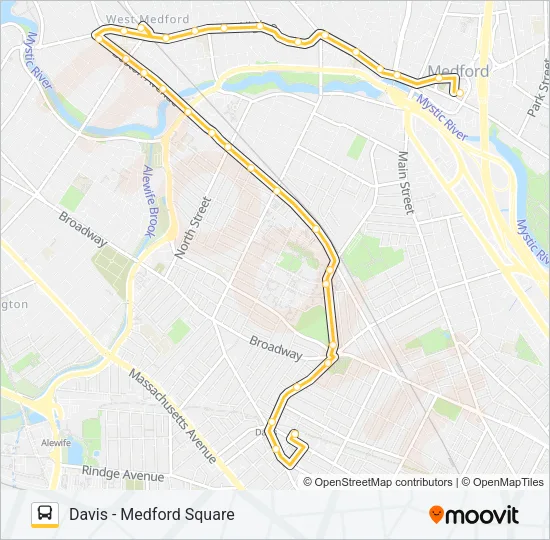 94 Bus Line Map