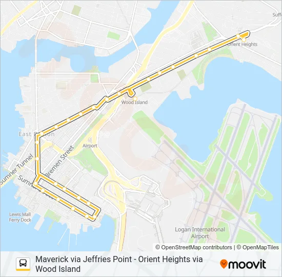 120 Bus Line Map
