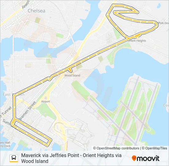 120 Bus Line Map