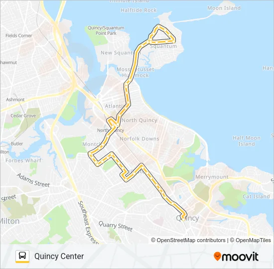 211 Bus Line Map