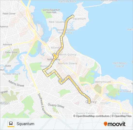 211 Bus Line Map