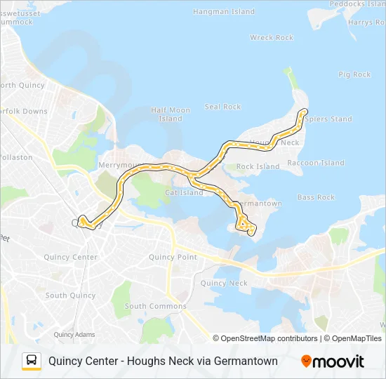 216 Bus Line Map