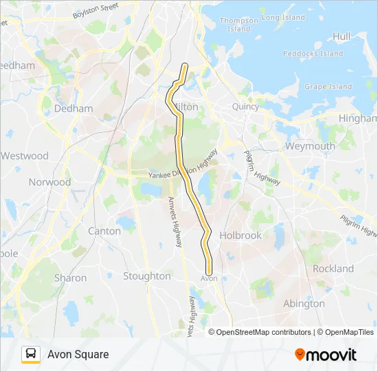240 Bus Line Map