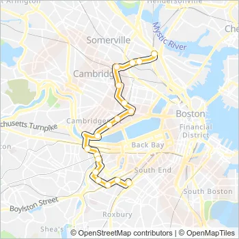 CT2 Bus Line Map