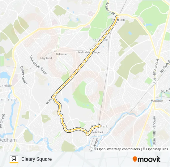 40/50 Bus Line Map