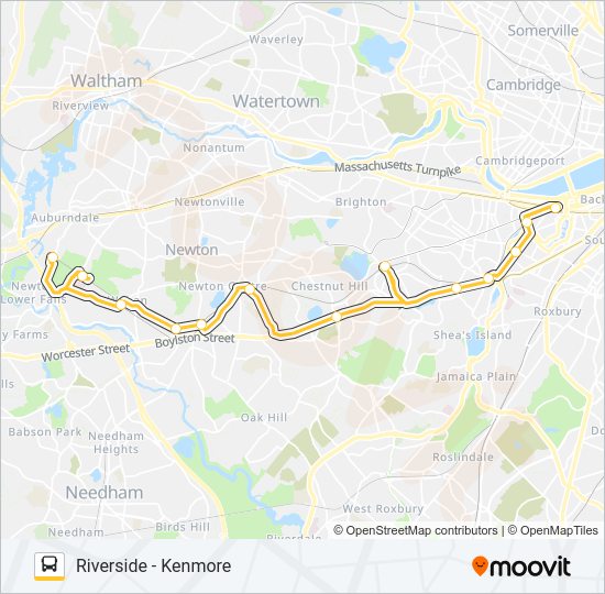 GREEN LINE D SHUTTLE Bus Line Map